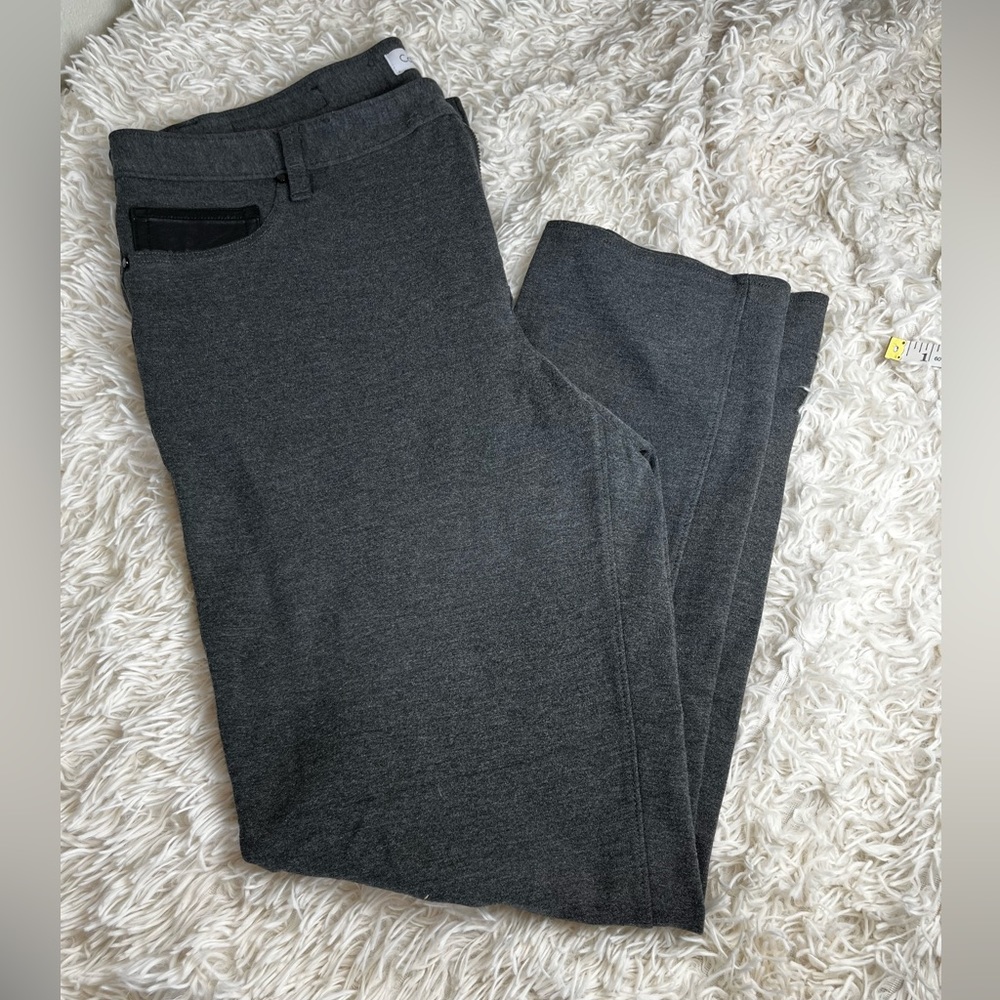 Calvin Klein& Co straight Leg Stretch Cotton Pants